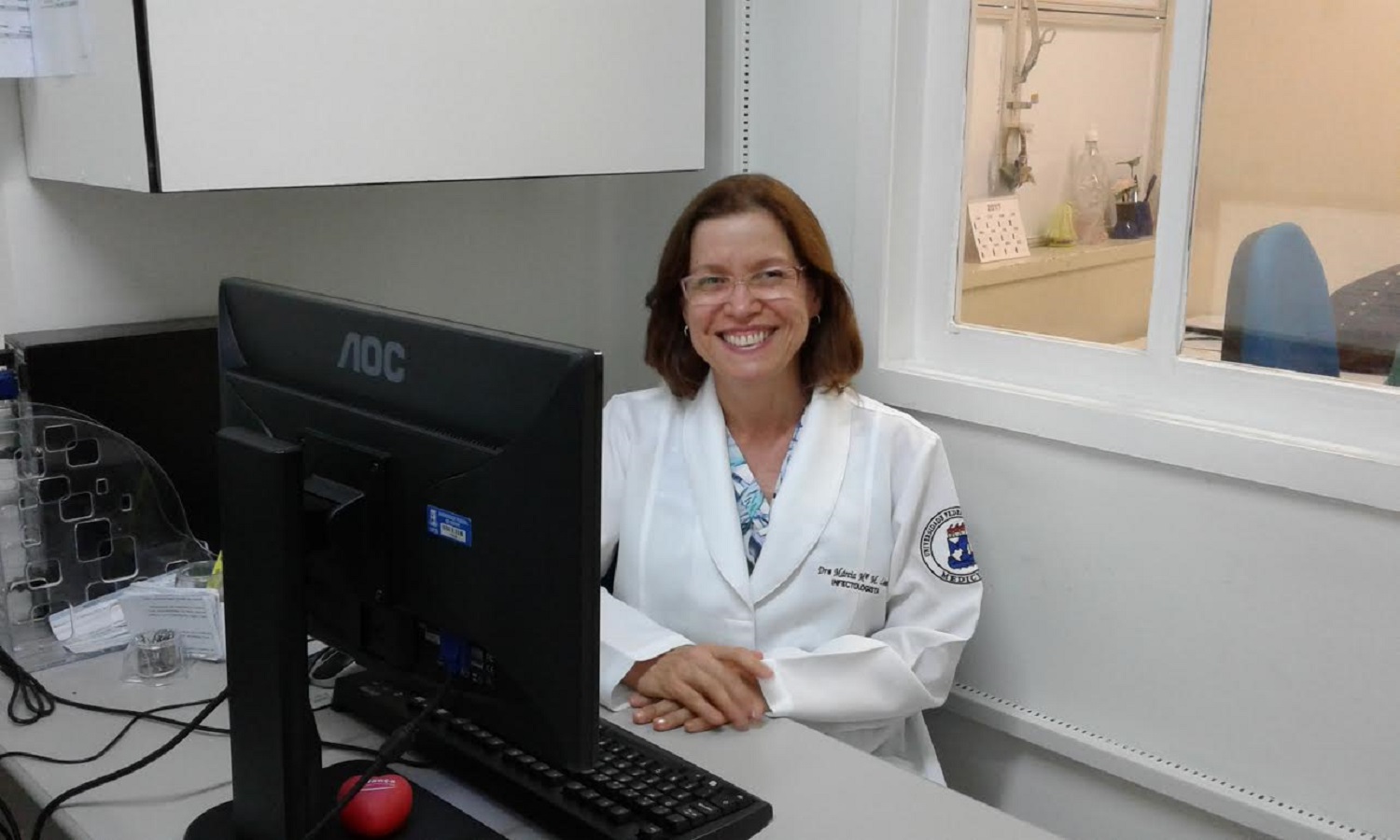 Marcia Lima, médica infectologista do Hospital Universitário da Universidade Federal de Sergipe (HU-UFS)