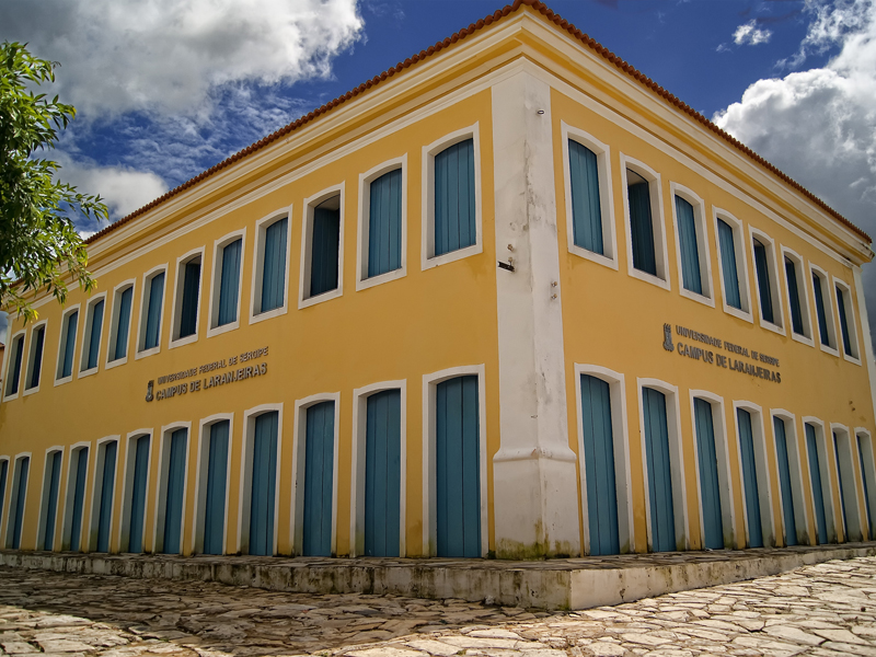 Fachada do campus de Laranjeiras (Foto: Adilson Andrade/AscomUFS)