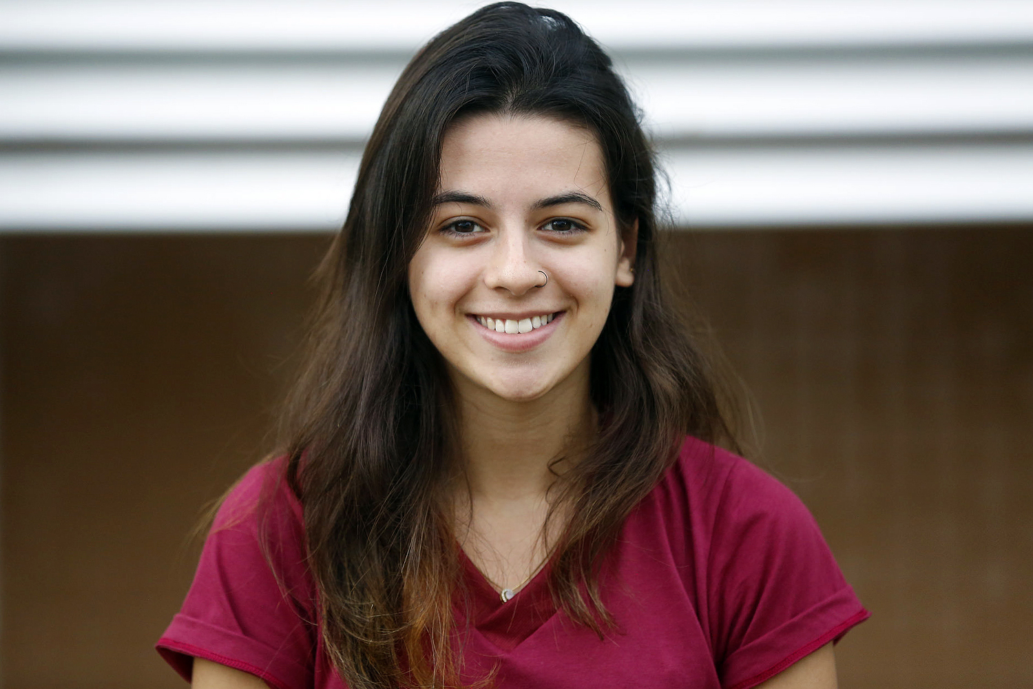 Camila Gortaire, 18, estudante do 1º período de Engenharia Civil