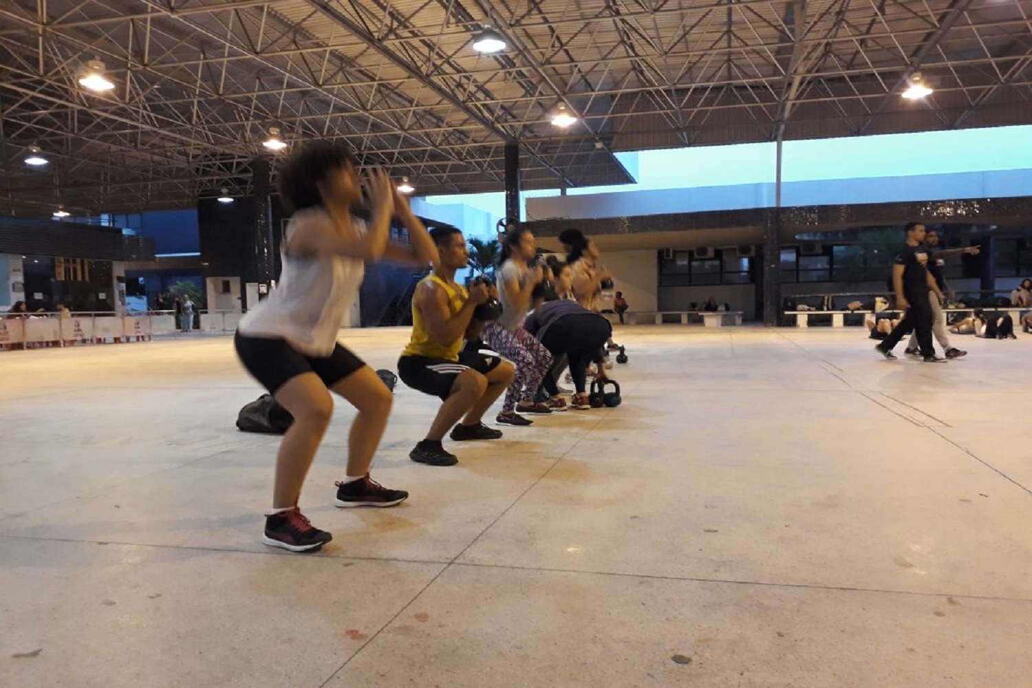 Voltado para adultos, UFS Cross Training possui cerca de 150 participantes. (foto: arquivo pessoal)