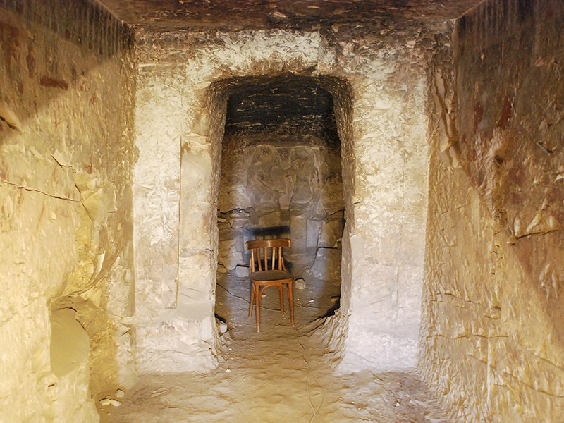 A missão consiste no mapeamento de três tumbas interligadas na histórica cidade de Luxur. (Foto: arquivo pessoal)