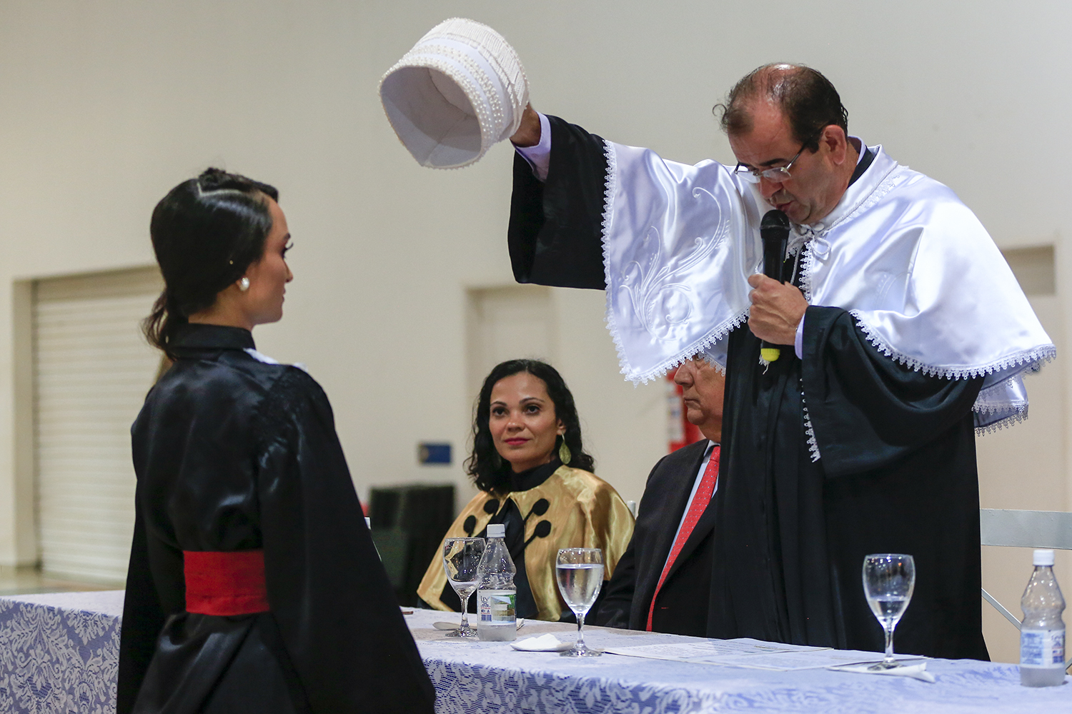 Cerimônia foi comandada pelo reitor Angelo Antoniolli. (fotos: Adilson Andrade/Ascom/UFS)