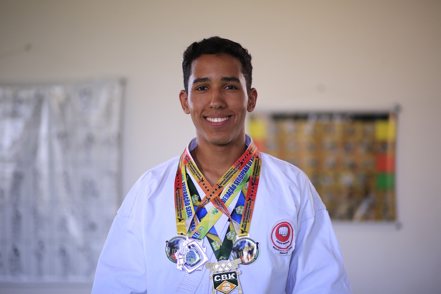Já Albert Macedo ficou com o bronze no Campeonato Brasileiro Universitário de Karatê.