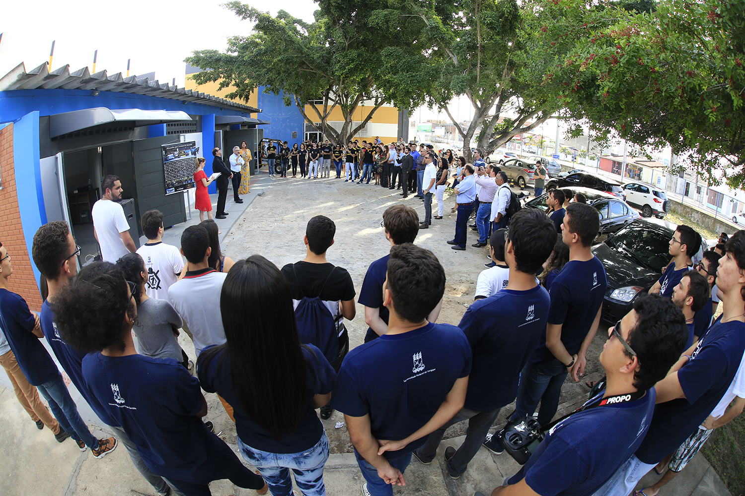 Centro de Competições está localizado próximo à Divisão de Transporte (Ditran/InfraUFS), no campus de São Cristóvão. 