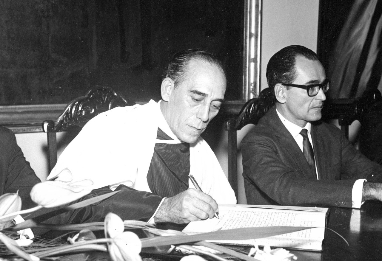 João Cardoso Nascimento Júnior foi o primeiro reitor da UFS, mandato que cumpriu de 1968 a 1972