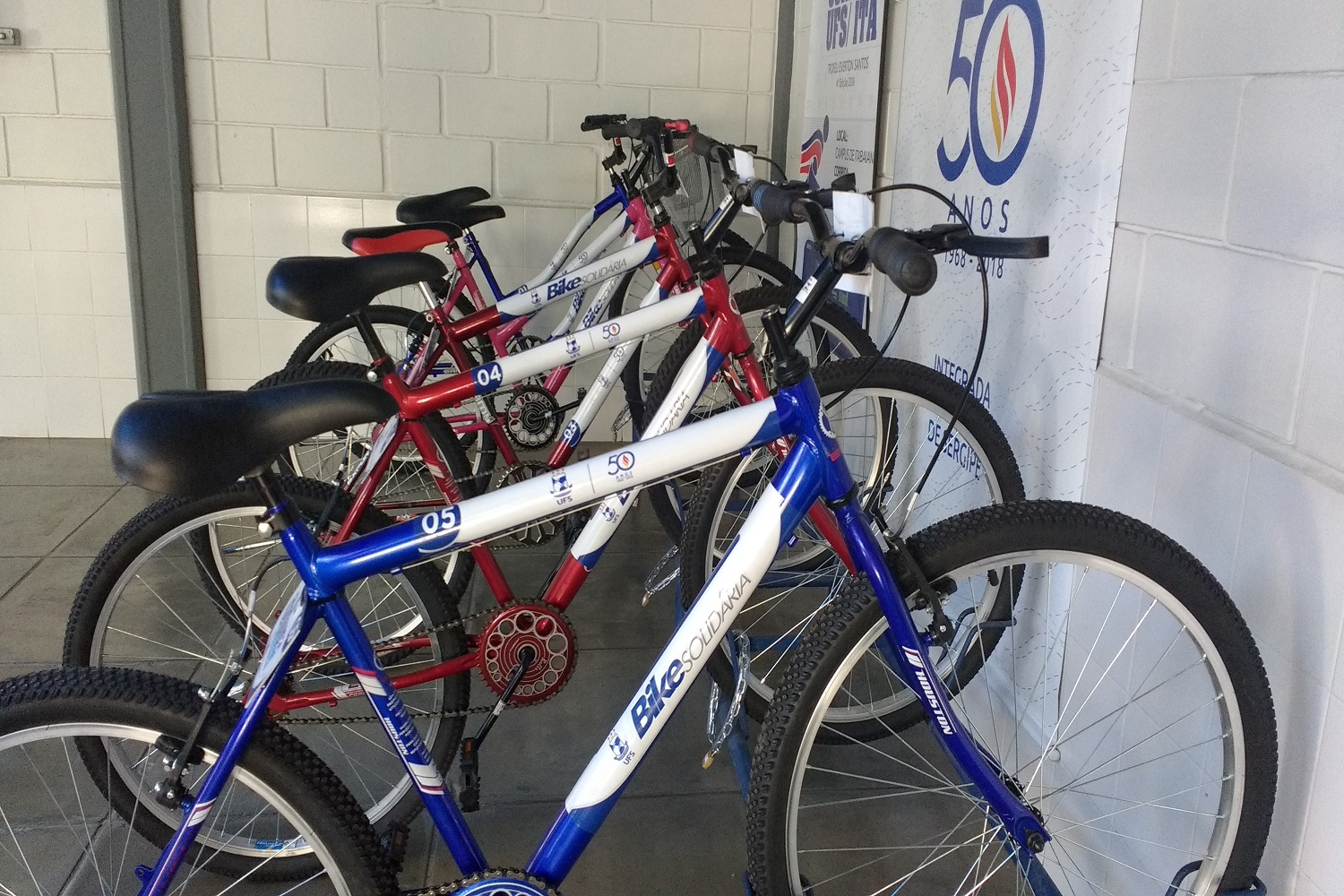 Bicicletas podem ser usadas por período de duas horas. (foto: divulgação)