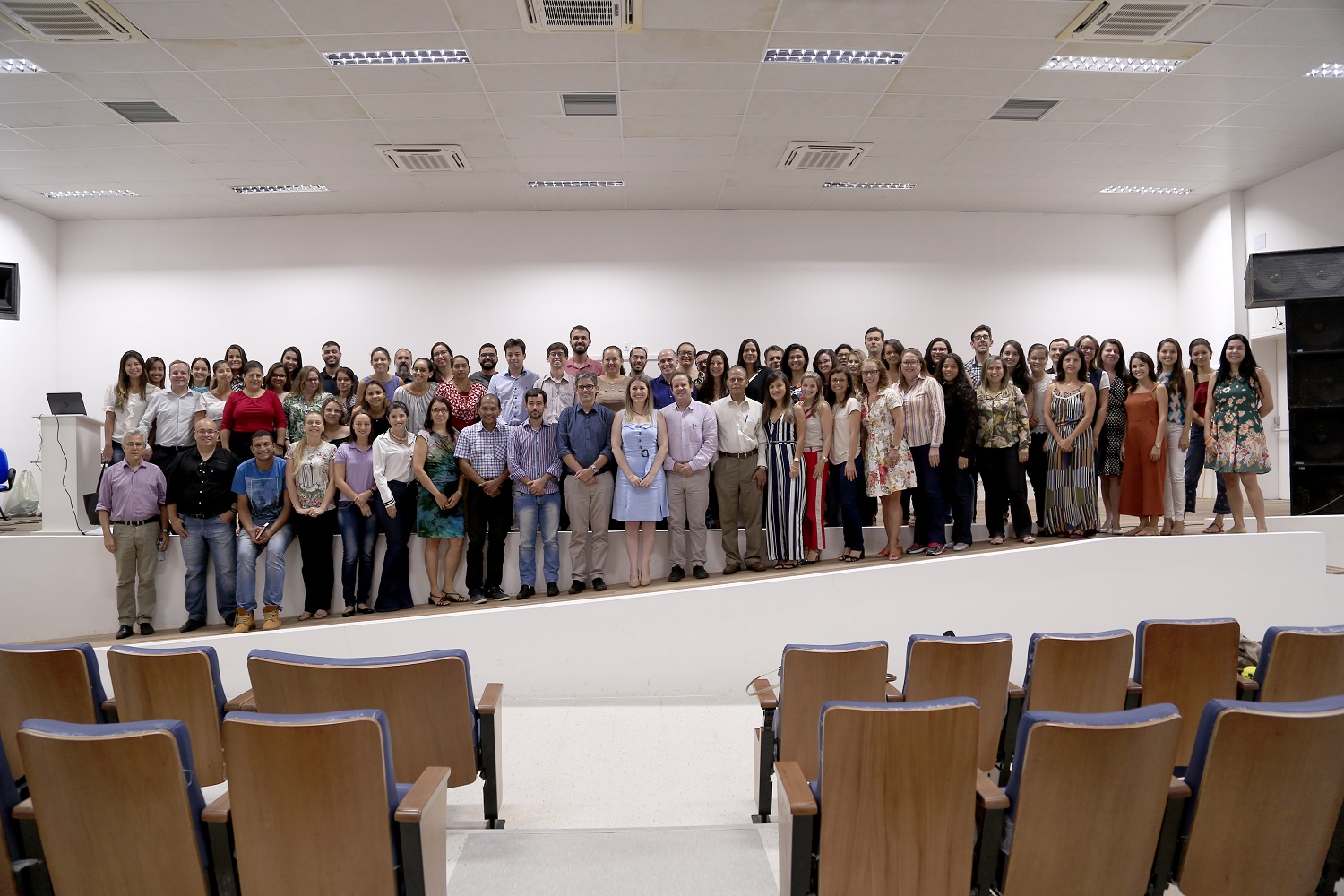 Evento reuniu membros do corpo discente e docente no auditório da Didática VII no campus de São Cristóvão