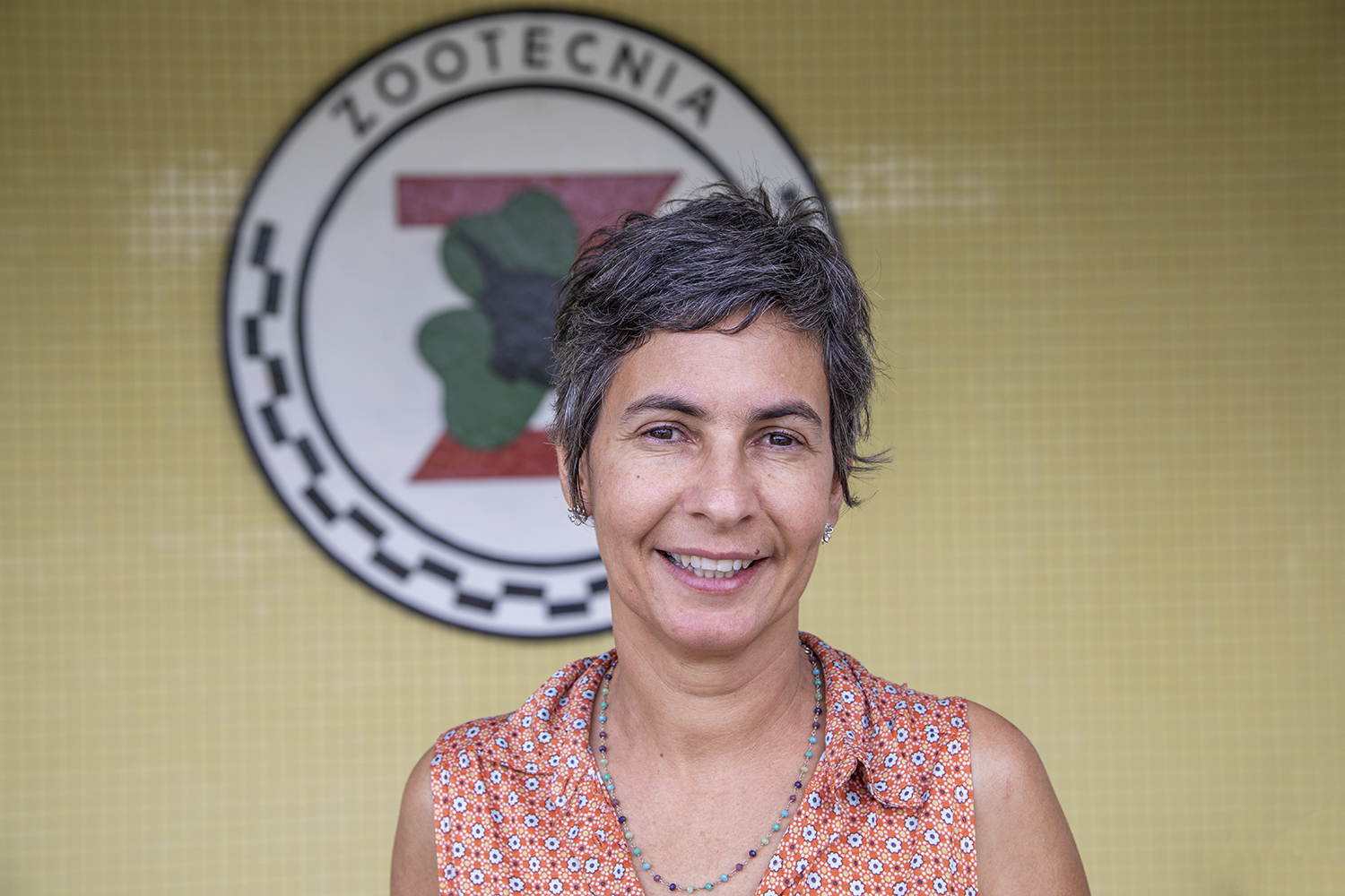 A professora do Departamento de Zootecnia da UFS Angela Ferreira é a coordenadora local do evento. (foto: Diego DiSouza/Ascom UFS)