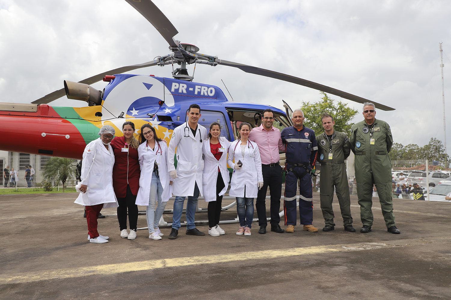Equipes médicas, de enfermagem, de regulação e logística do HUL foram mobilizadas. (fotos: Marcelo Sandes)