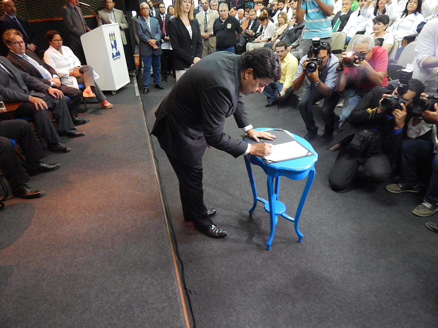 Ministro da Educação José Mendonça Filho anunciou liberação de R$ 10 milhões para o HU. (foto: HU) 