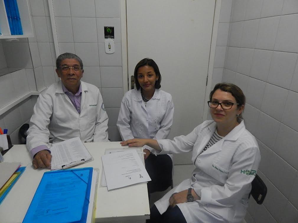 Equipe do HU-UFS responsável pela pesquisa.
