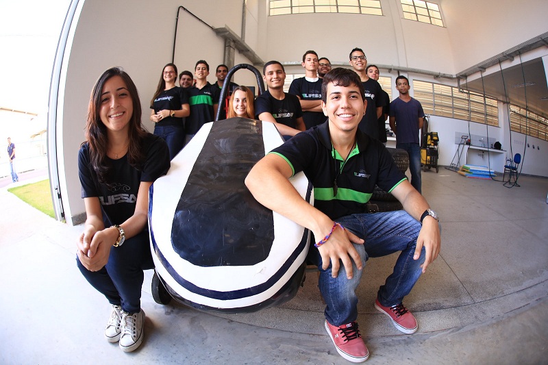 Escuderia UFSAE pretende alcançar resultados ainda melhores na próxima edição do evento. (Foto: Adilson Andrade/Ascom-UFS)