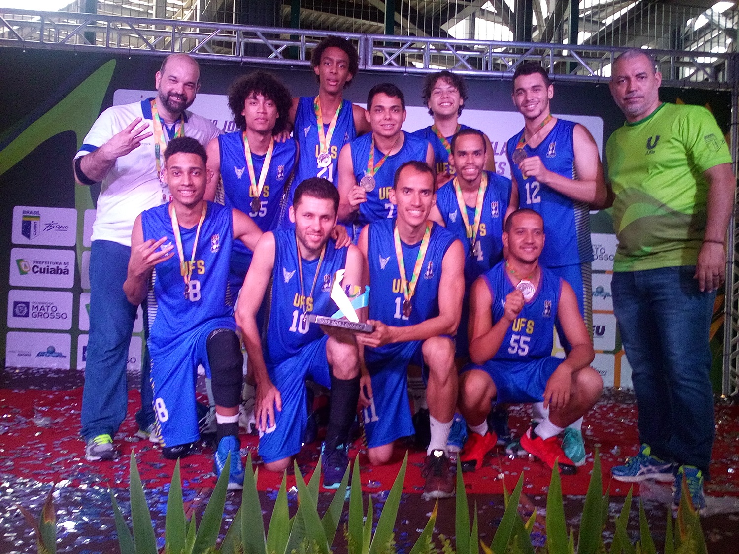 O time também possui premiações nos níveis estadual e regional. (foto: arquivo pessoal)