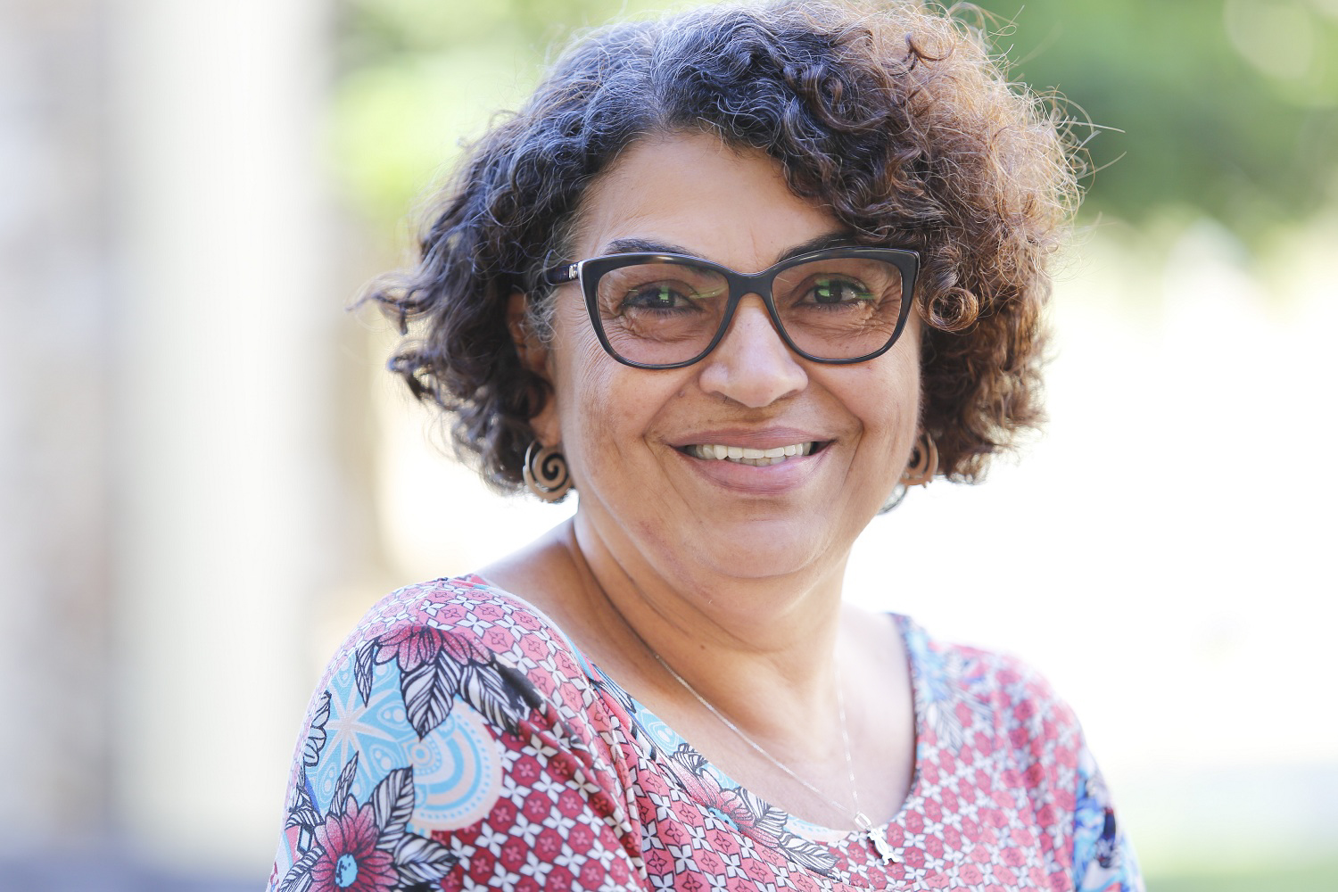 A professora Suely Amâncio Martinelli começou a dar aula após um ano de implantação do curso de Arqueologia.