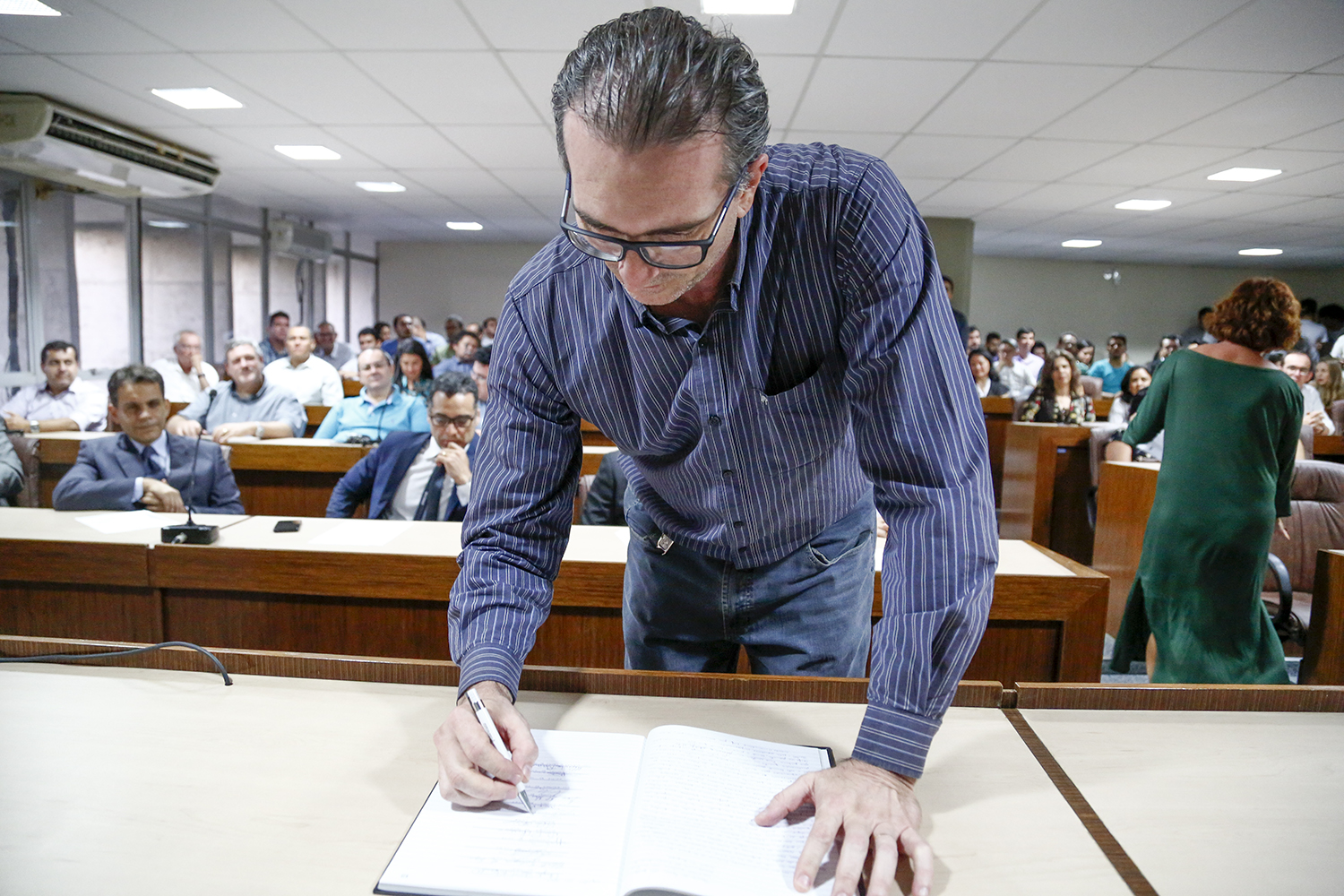Gilson Rambelli disse que durante sua segunda gestão pretender estreitar laços com a comunidade de Laranjeiras (Foto: Adilson Andrade – Ascom/UFS)