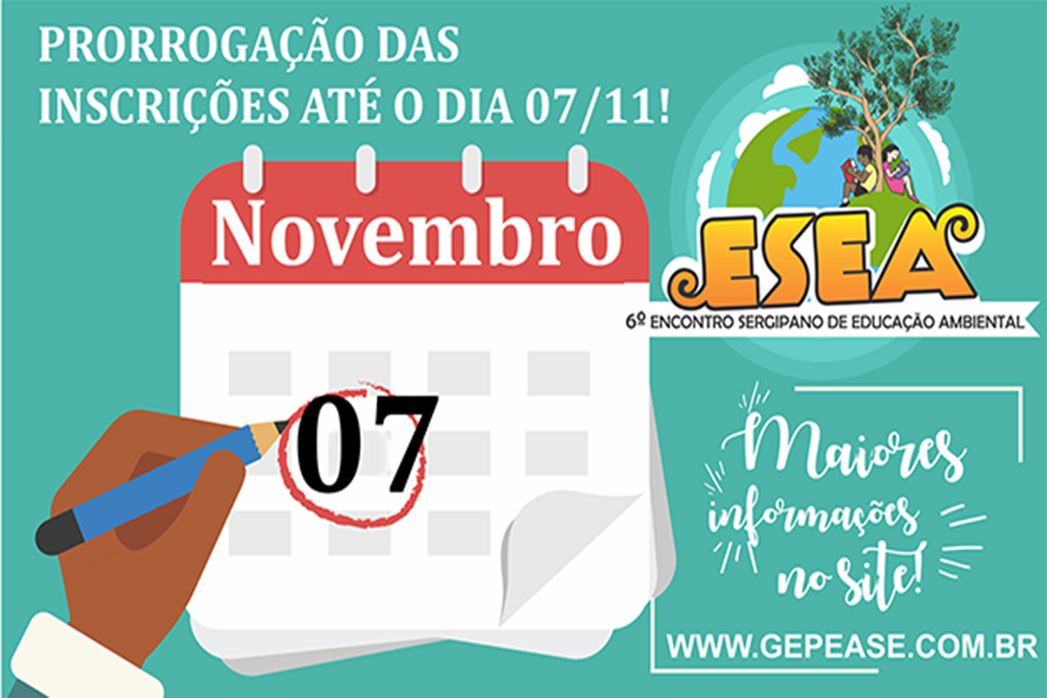 Evento é voltado, sobretudo, a professores e alunos que estão se preparando para ingressar na carreira docente.