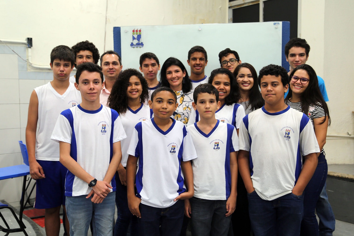 Alunos participam do projeto Revelando Talentos para a Matemática, desenvolvido no Codap. (fotos: Schirlene Reis/Ascom-UFS)