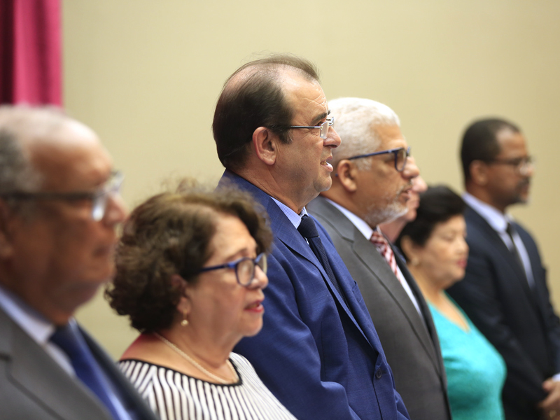 Professor Angelo Antoniolli é empossado em segundo mandato na UFS. (Foto: Adilson Andrade/Ascom UFS)