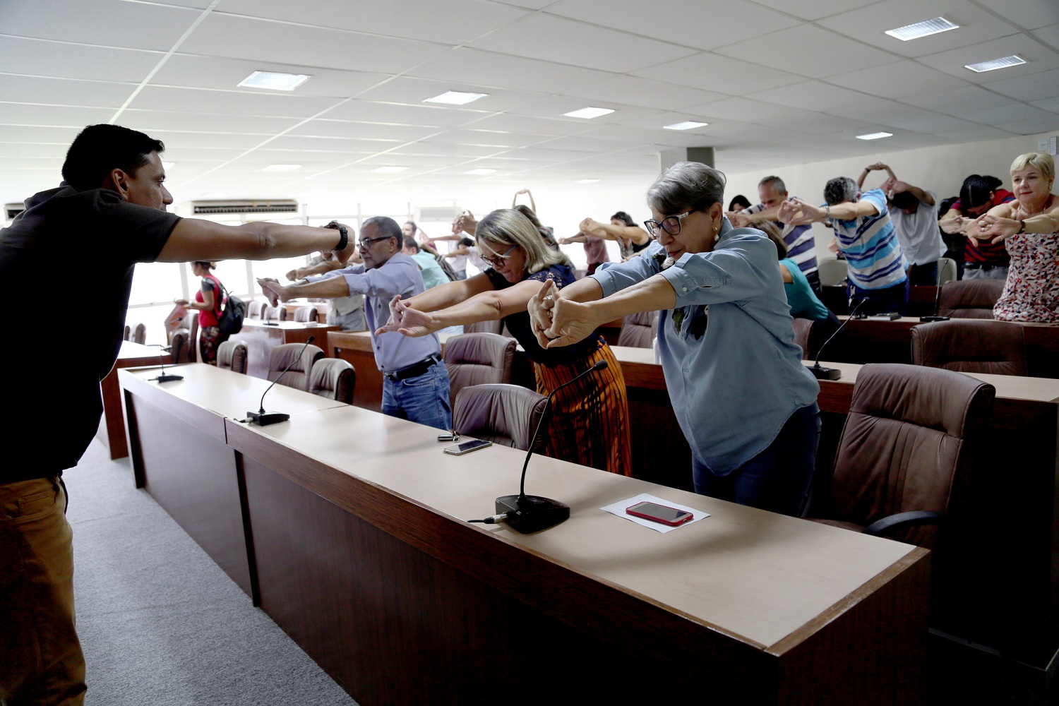 Evento ocorreu na Sala dos Conselhos Superiores, no campus de São Cristóvão. (foto: Schirlene Reis/Ascom UFS)