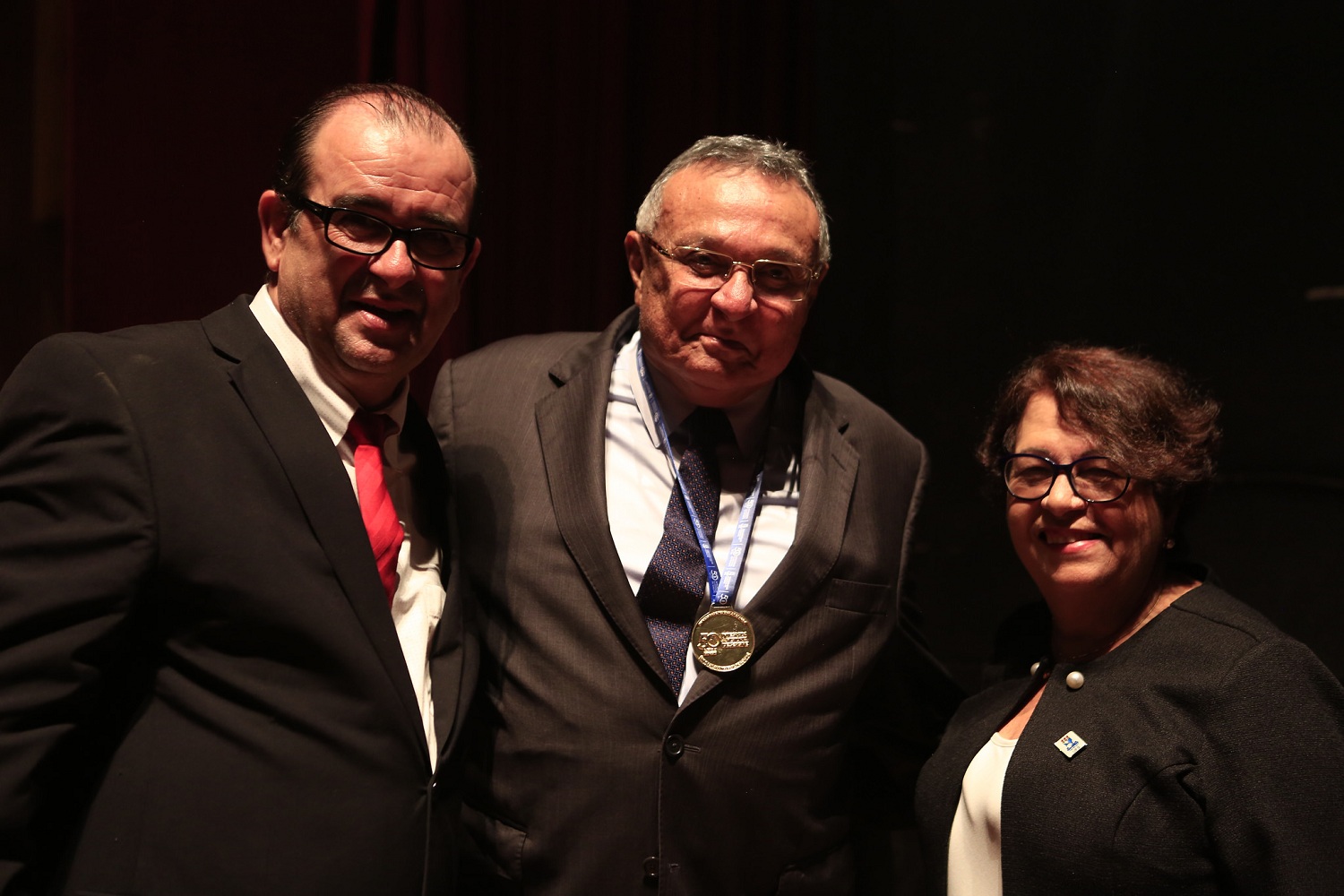 Primeiro presidente do Diretório Central dos Estudantes (DCE) - João Augusto Gama da Silva.