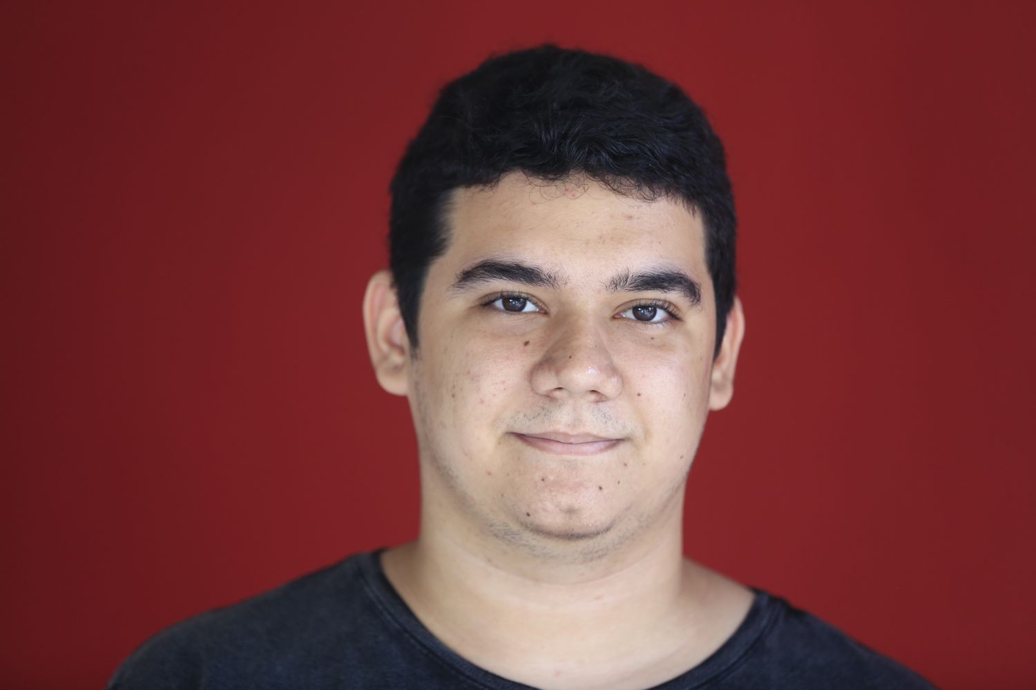 Gustavo Costa Cunha, estudante do primeiro período de Direito