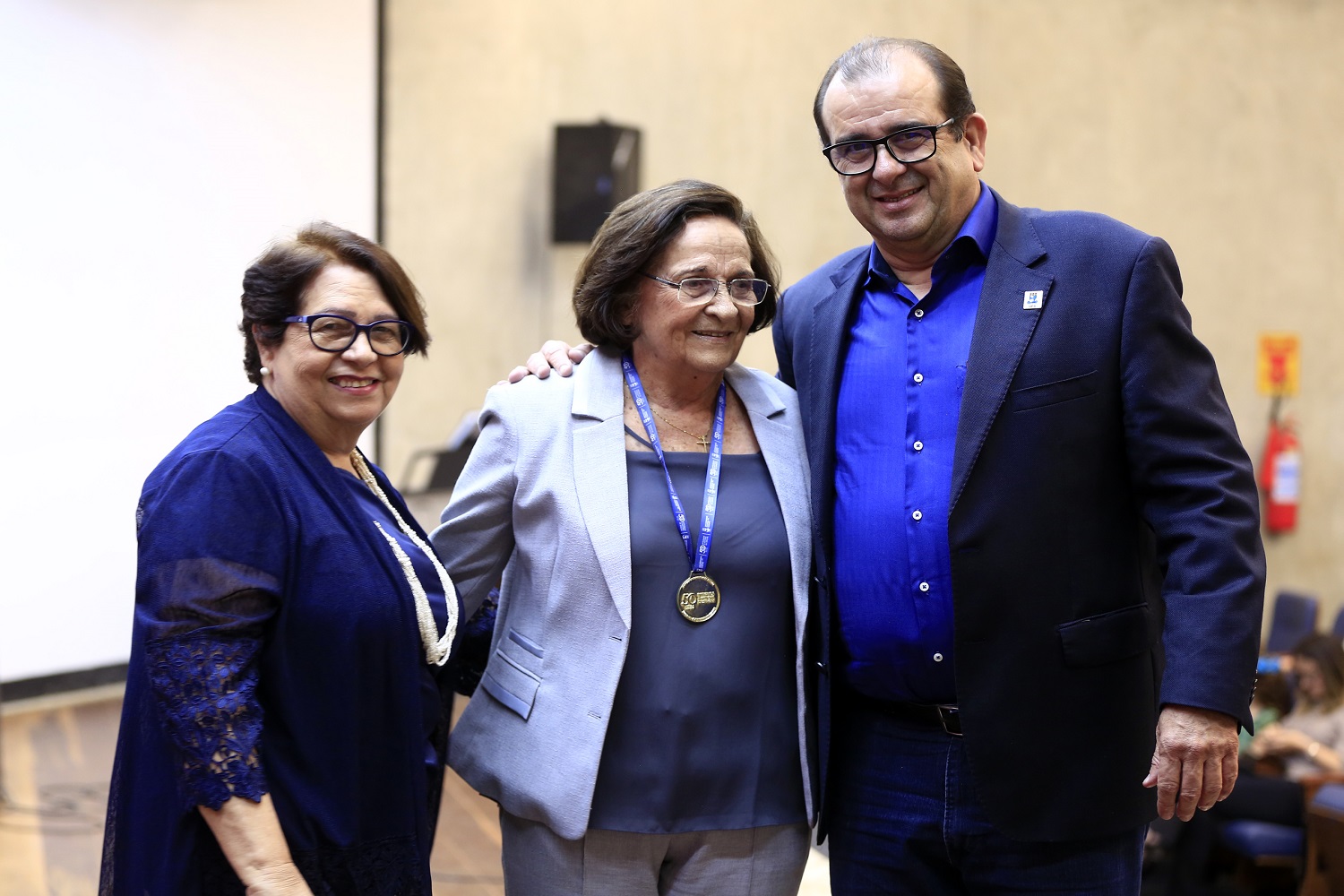 Professora Maria Eucaristia Teixeira Leite – pró-reitora de Extensão e Assuntos Comunitários. 