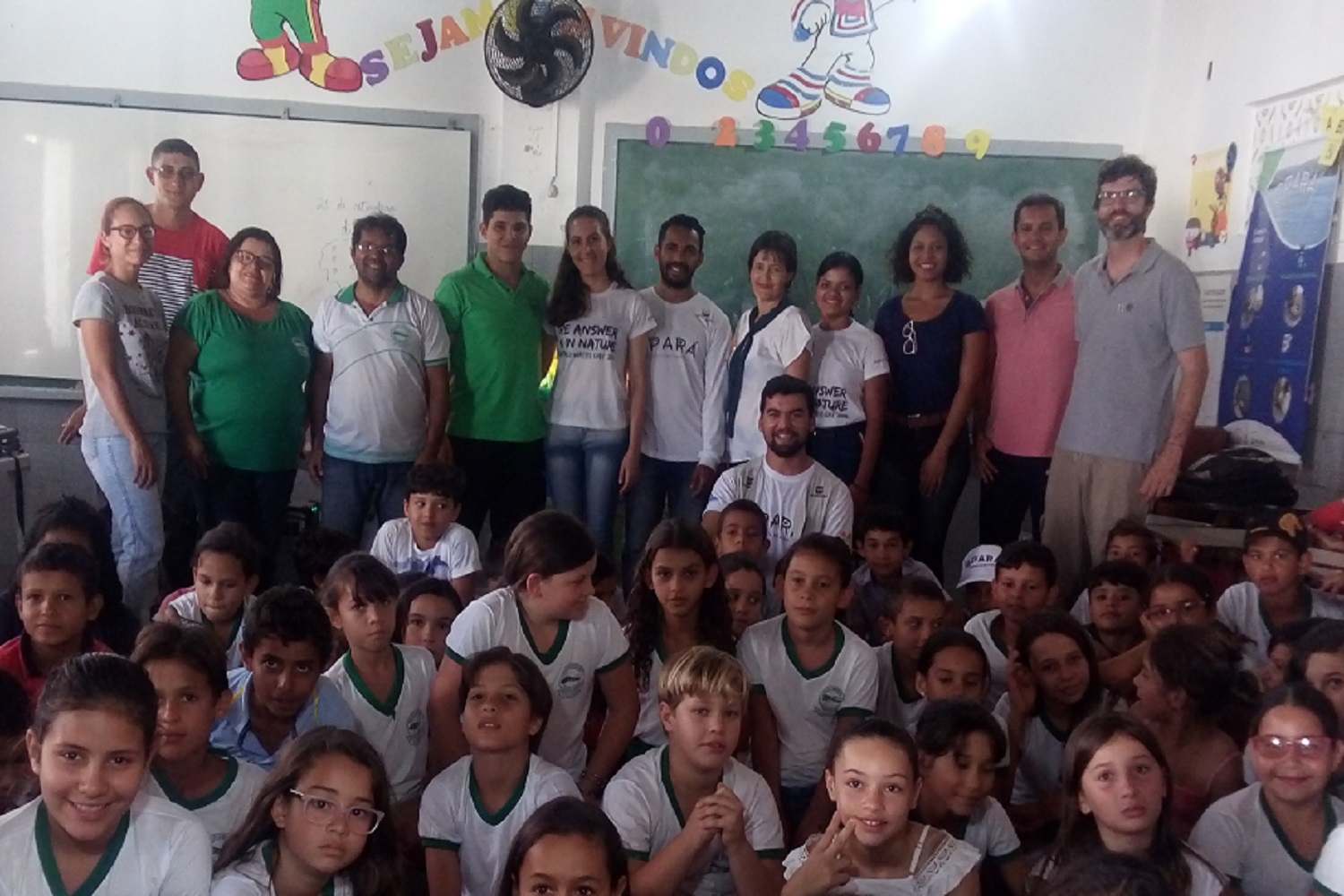O senso comum e o saber científico unidos às práticas pedagógicas fazem parte de ações dos projetos "Ação de Educação Ambiental" em Nossa Senhora da Glória e "Opará: águas do rio São Francisco", ambos realizados pela UFS (Foto: Divulgação)