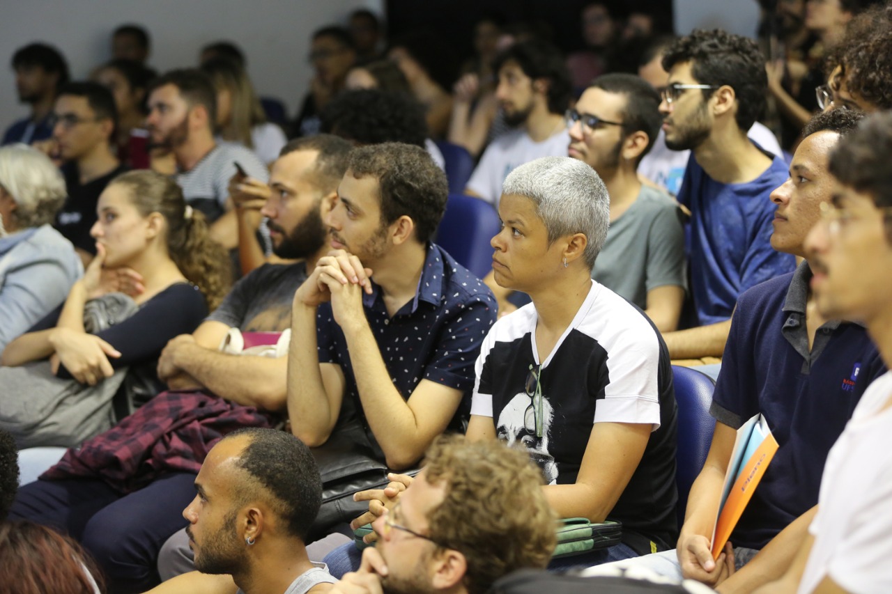 O evento reúne estudantes e professores de todos os cursos que fazem parte do Departamento de Comunicação Social (Foto: Paulo Marques/bolsista Ascom UFS)