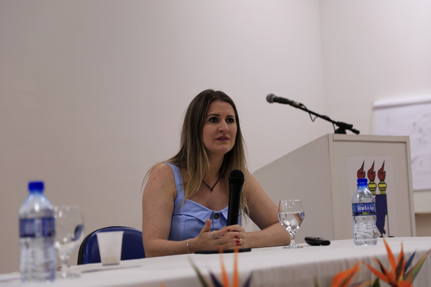 Camile Giareta Sachetti trabalha há 10 anos no Departamento de Ciência e Tecnologia da Secretaria de Ciência, Tecnologia, e Insumos Estratégicos do Ministério da Saúde