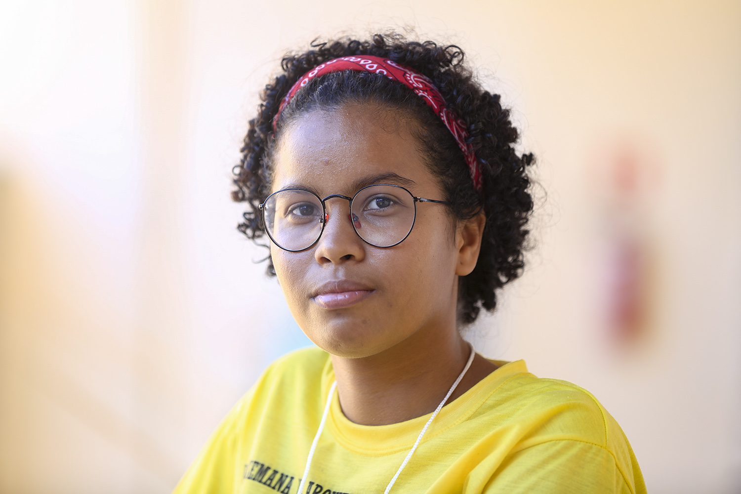 Isabela Pinheiro faz parte da organização do evento e é aluna do quarto período do curso de Arquitetura e Urbanismo da UFS