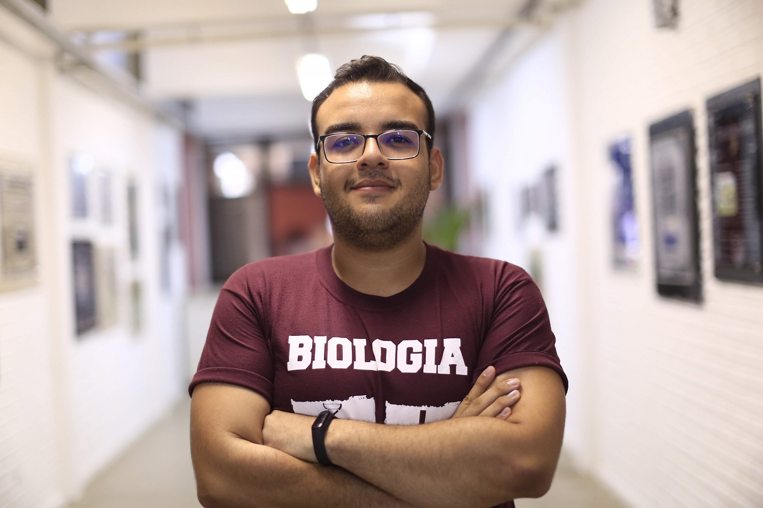 Para o estudante Cláudio Filho, as atividades ajudam a entender a prática docente. (fotos: Ana Clara Abreu e Fernanda Roza/bolsistas Ascom UFS).