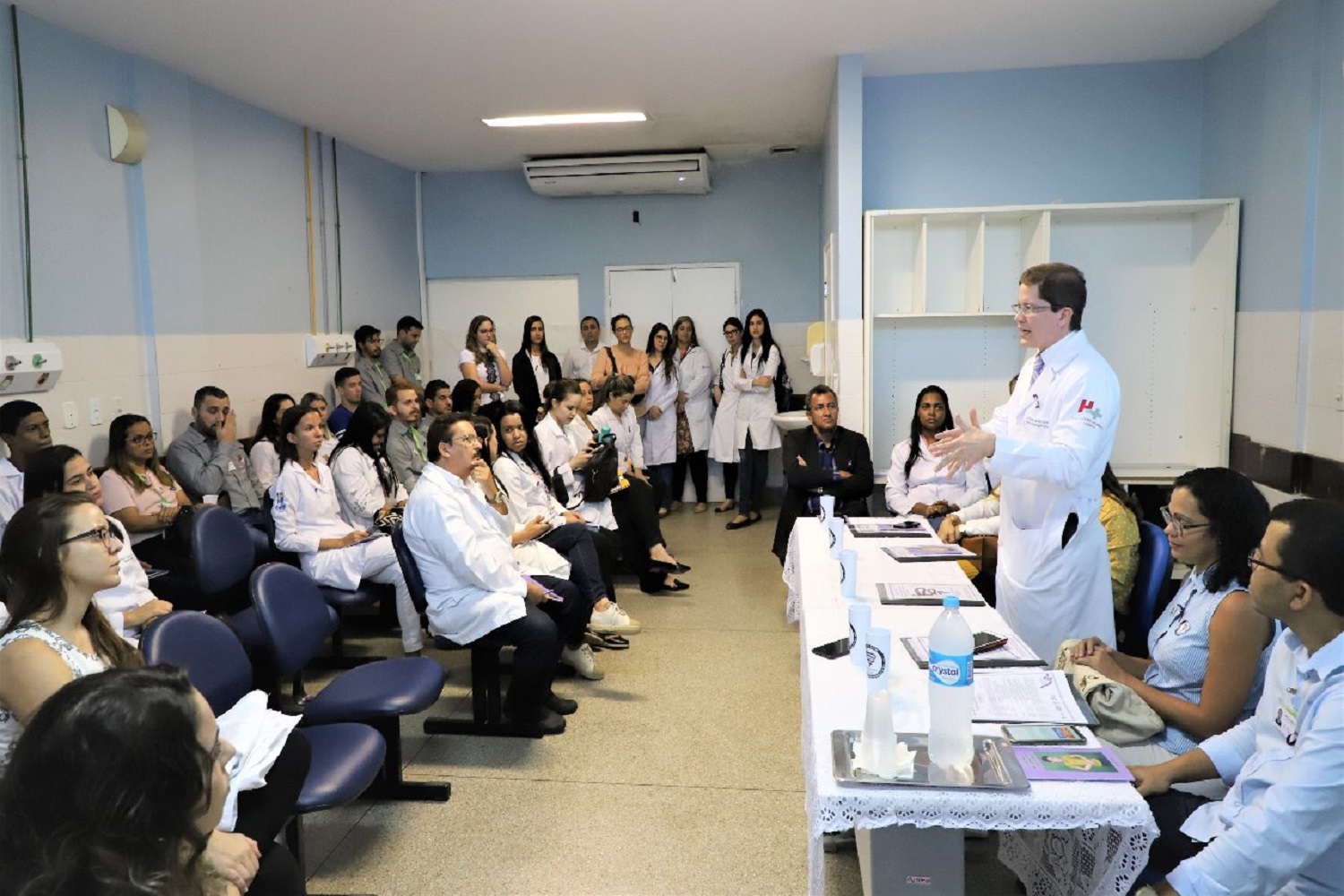 Na programação, simpósios, workshop, palestras, e ações educativas acontecendo no Hospital Universitário de Lagarto, no Campus UFS Lagarto e em Unidades Básicas de Saúde de Lagarto (Fotos: Marcelo Sandes/Unidade de Comunicação do HUL)