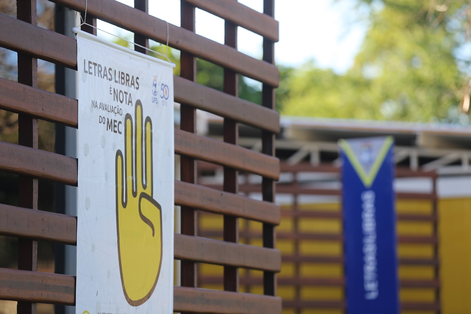 O curso de Letras Libras foi avaliado pela primeira vez e já alcançou o ótimo resultado (Foto: Paulo Marques/bolsista Ascom UFS)