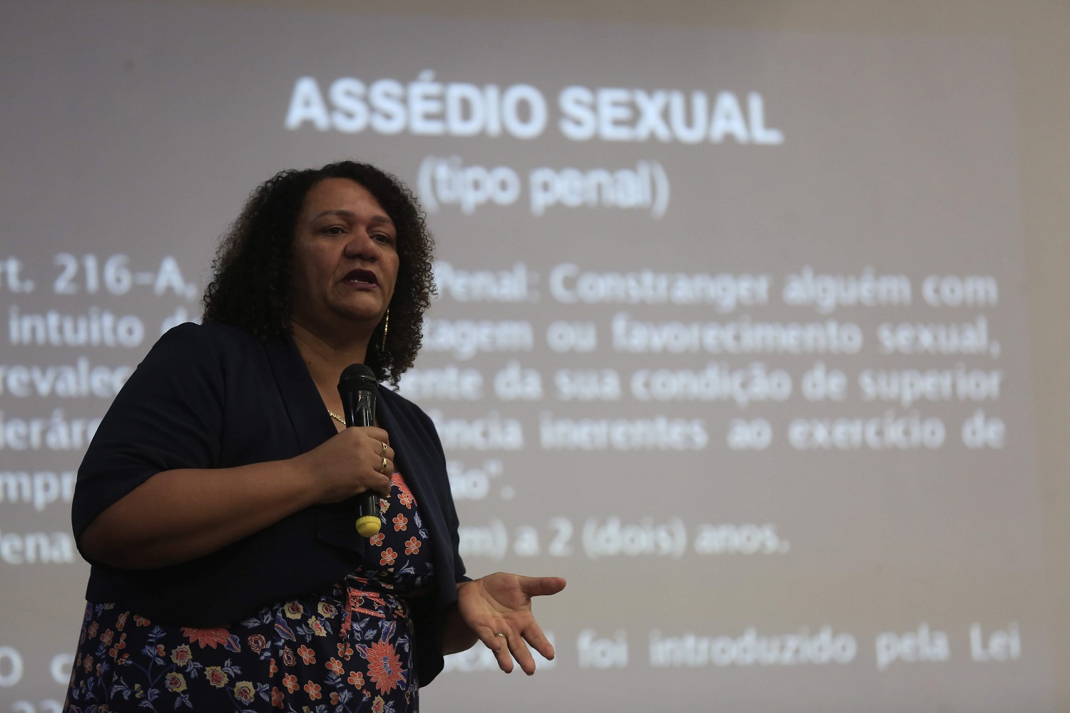 Uma das participantes da audiência foi Valdilene Oliveira Martins, vice-presidente da Comissão de Defesa dos Direitos da Mulher (CDDM) da OAB/SE