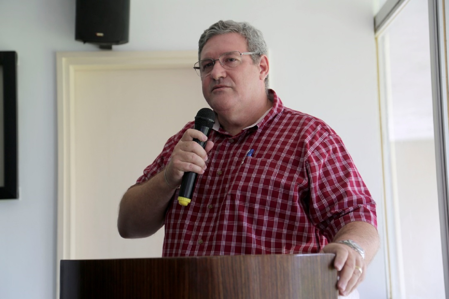 “Um dos desafios é aumentar esse relacionamento entre a fundação e a comunidade”, ressalta o novo presidente da fundação (Fotos: Schirlene Reis/ Ascom UFS)