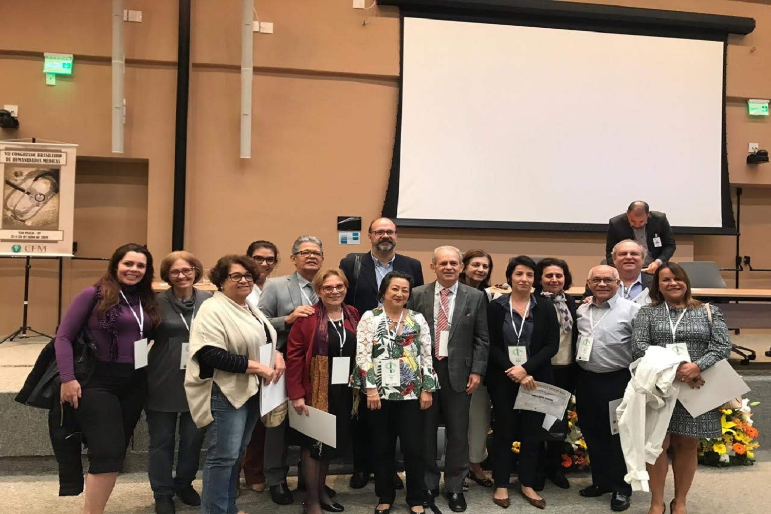 O congresso foi realizado no Hospital das Clínicas de São Paulo