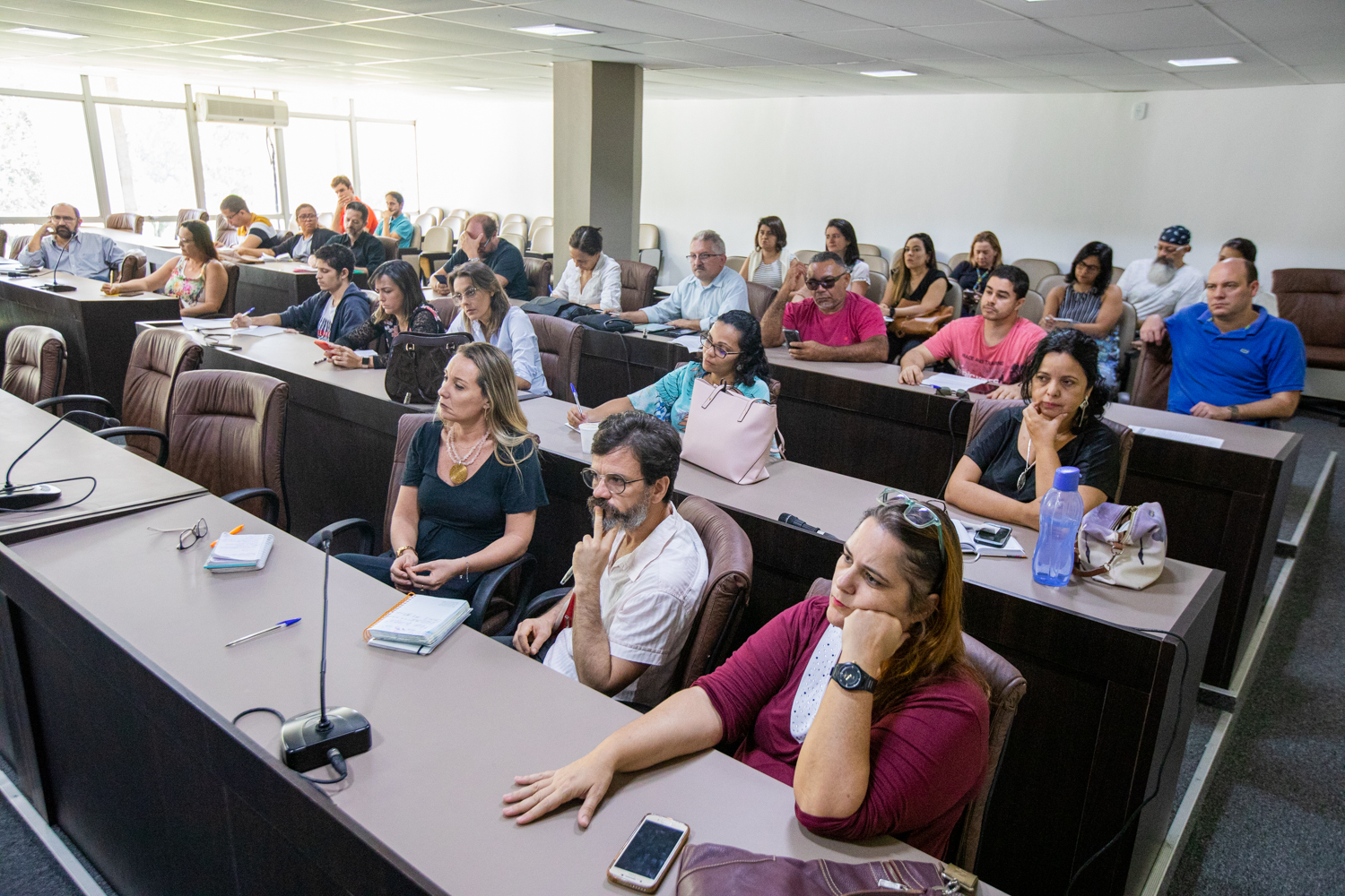 Abertura ocorreu na manhã de hoje, 27, na Sala dos Conselhos Superiores.