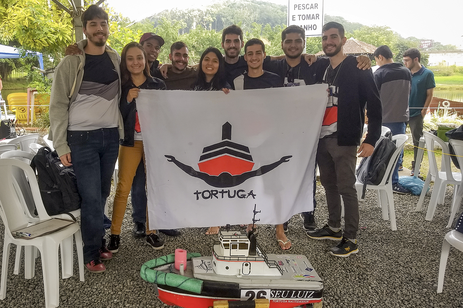 Neste semestre a equipe do Tortuga Nautidesign planeja realizar seleção para novos membros. (foto: arquivo pessoal)