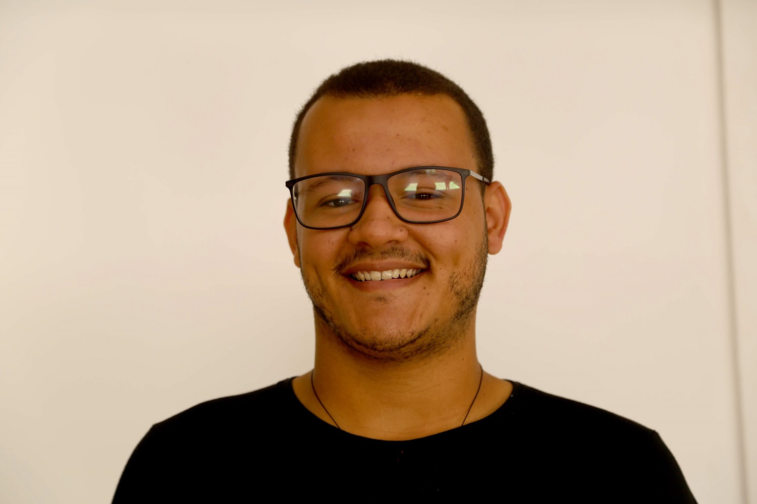 Jean Augusto Conceição de Souza, aluno do 4º período de bacharelado em Geografia.