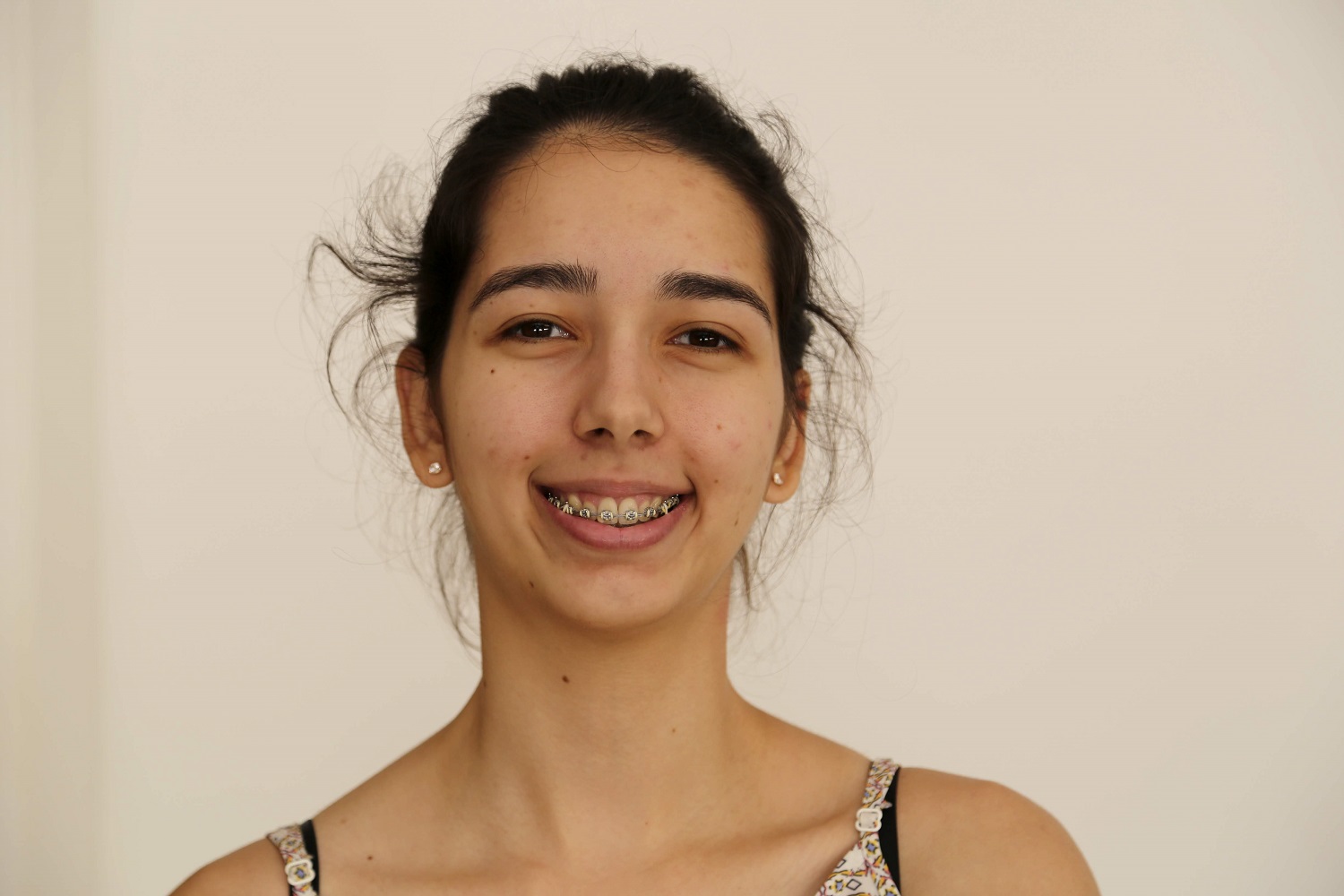 Maria Alice de Menezes Torres, aluna do 4º período de bacharelado em Geografia.