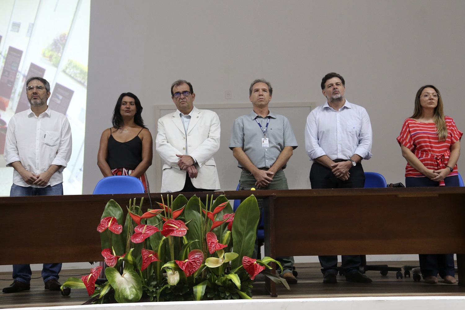 Representantes da UFS e do governo de Sergipe participaram da cerimônia de assinatura (Fotos: Schirlene Reis/ Ascom UFS)