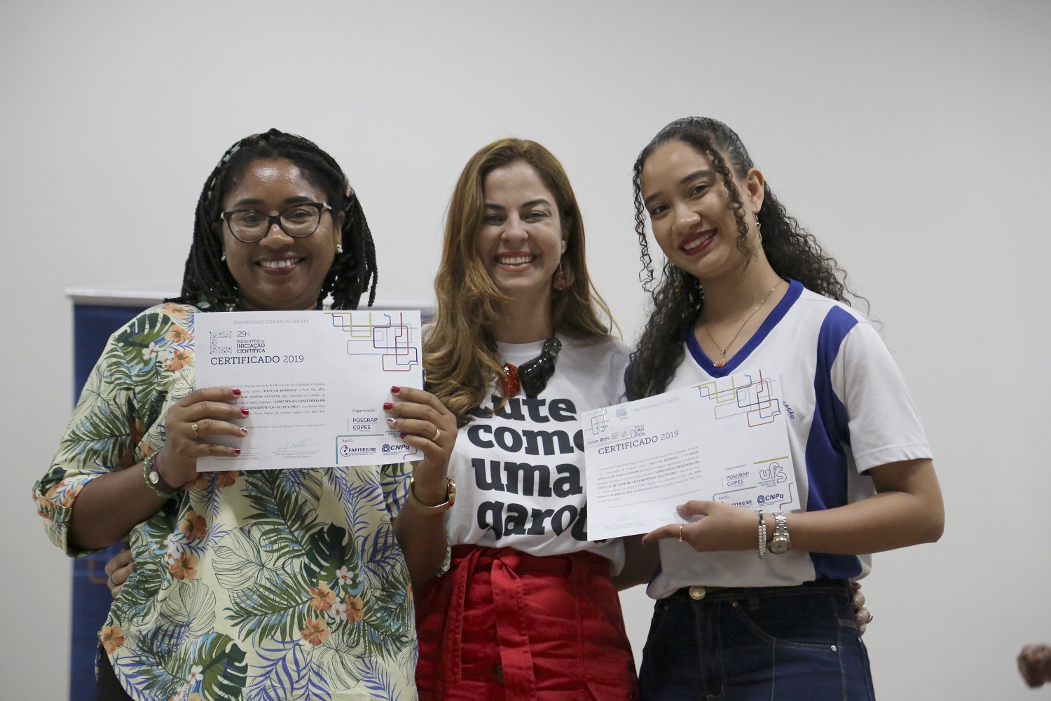“É uma sensação de realização saber que nossa pesquisa está sendo reconhecida”, afirma Clarisse.