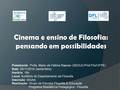 Thumb cartaz cinema e ensino de filosofia