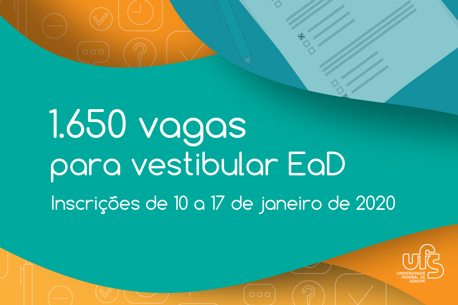 1650 vagas para vestibular interna