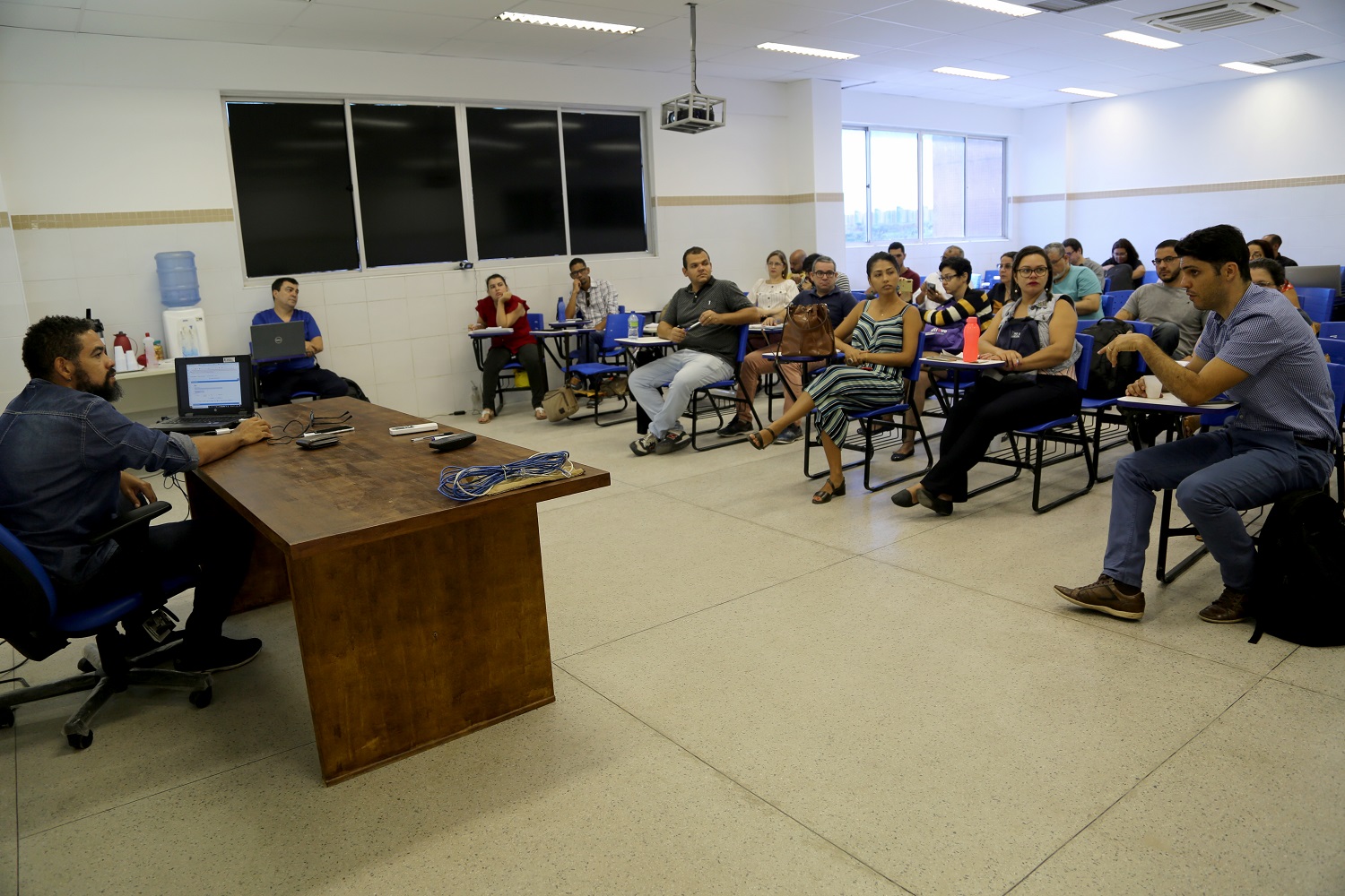 Objetivo é inserir os dados dos programas referentes a 2019 na plataforma. (fotos: Schirlene Reis/ Ascom UFS)