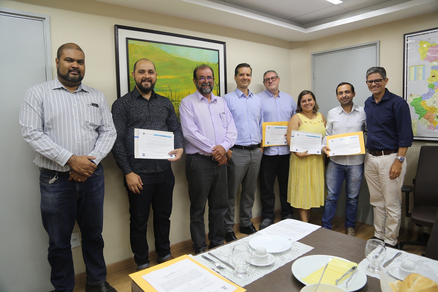 Pesquisadores são homenageados pela UFS e Procuradoria da República em Sergipe. (fotos: Schirlene Reis/ Ascom UFS)