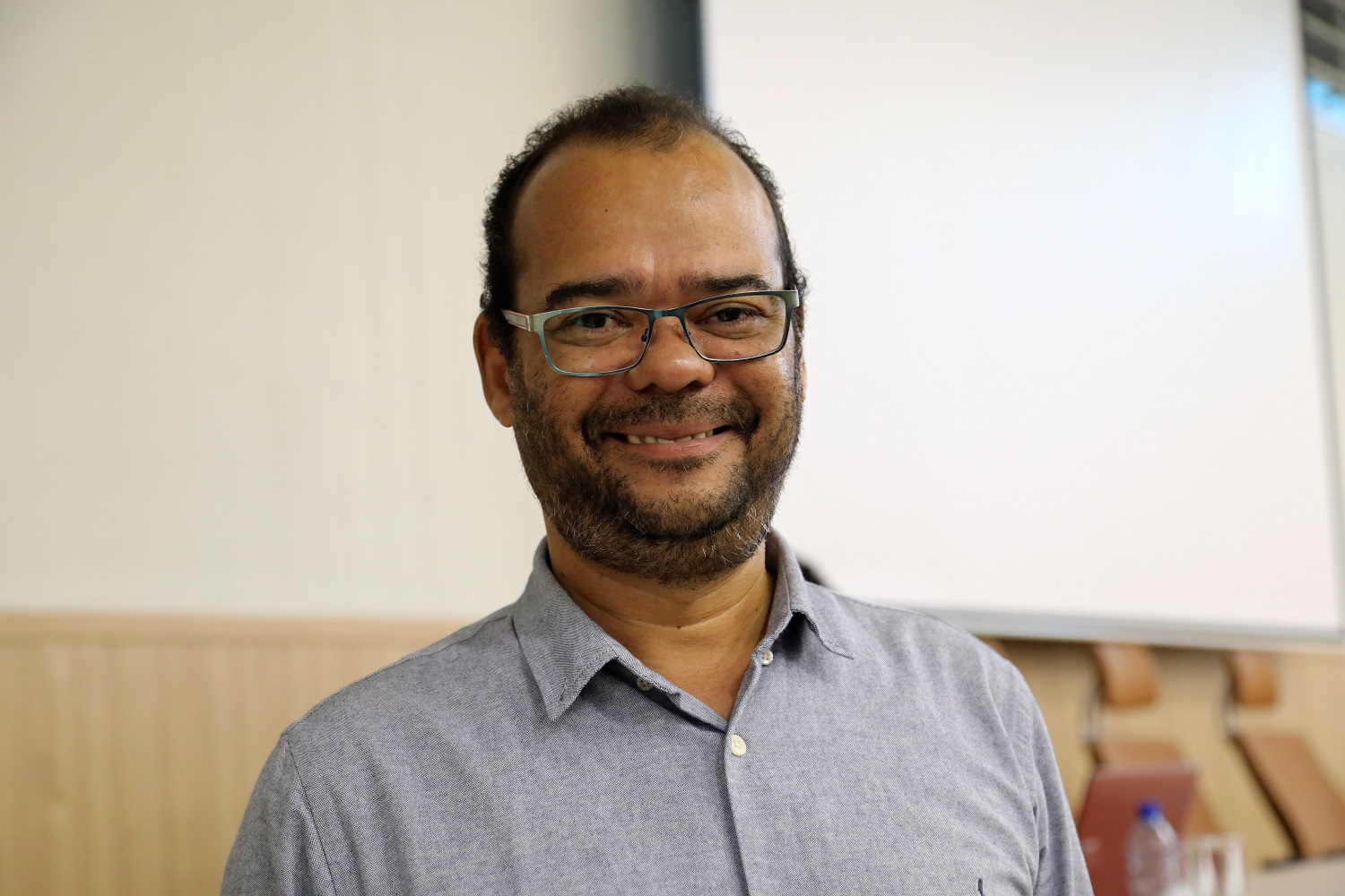 Augusto César, um dos organizadores do evento, é o coordenador do Núcleo de Empreendedorismo da UFS
