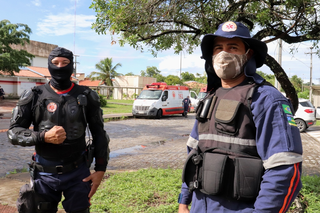 Força-tarefa da UFS atendeu cerca de 60 profissionais do SAMU. Foto: Josafá Neto