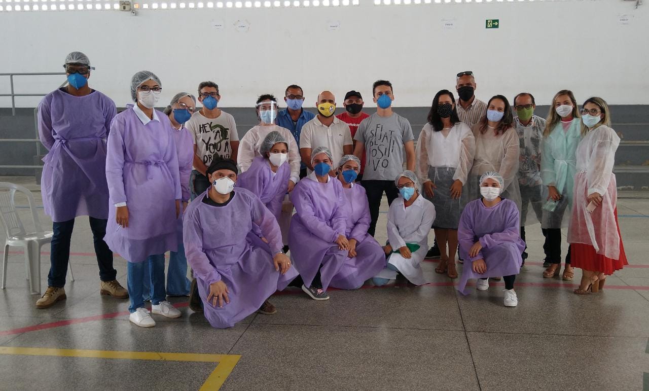 Anteriormente, a universidade já tinha doado álcool gel para ajudar no enfrentamento ao vírus