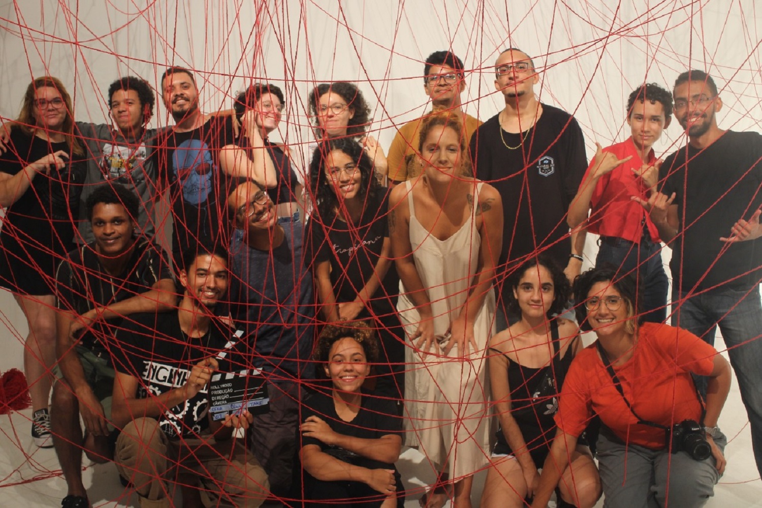 O videoclipe foi produzido pelos alunos da disciplina Audiovisual II e gravado antes da pandemia do novo coronavírus. (foto: Bruno Daza)